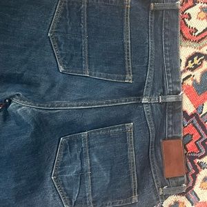 Tellason dark wash Selvedge jeans